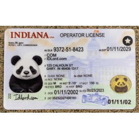 Indiana scannable card