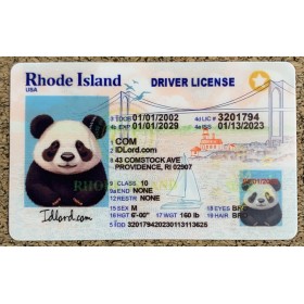 Rhode Island scannable card