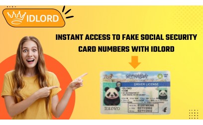 Instant Access to Fake Social Security Card Numbers with IDLord